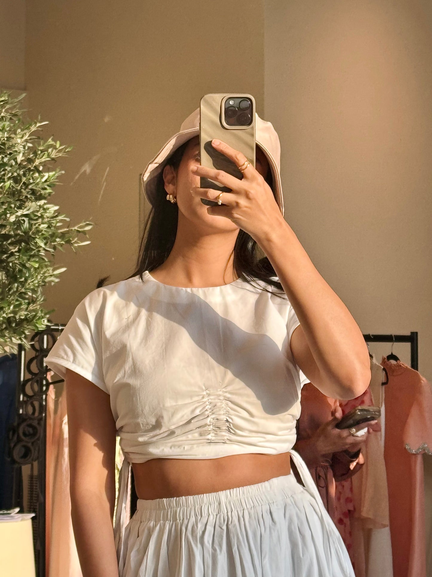 Lea Top- White