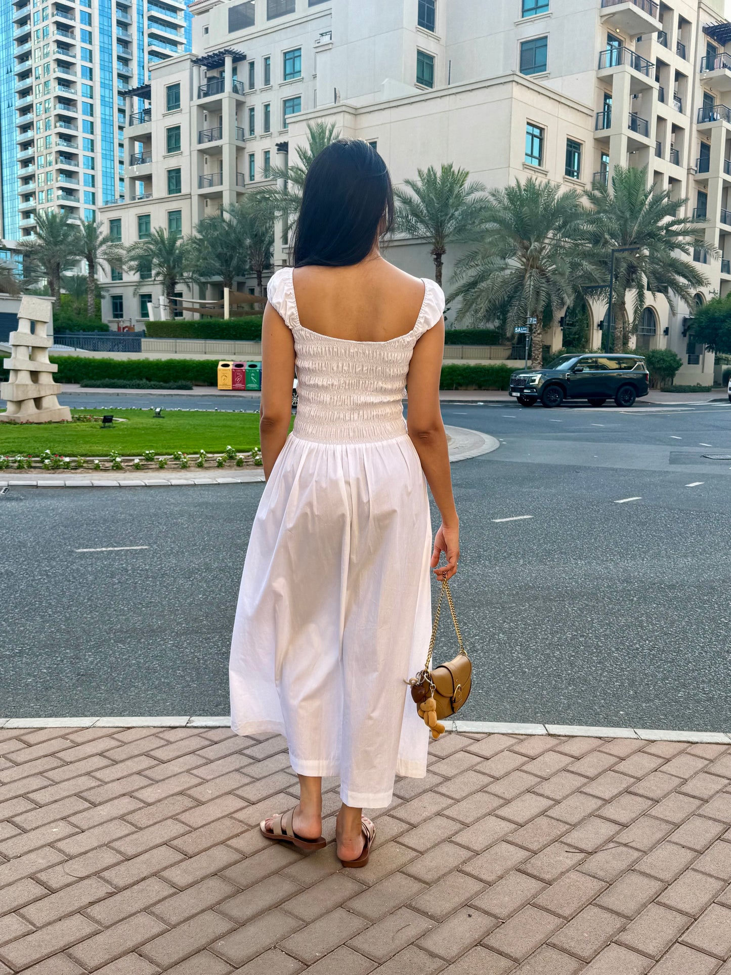 Ana Dress- White
