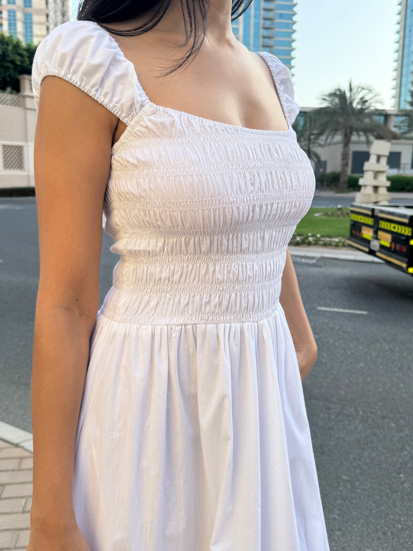 Ana Dress- White