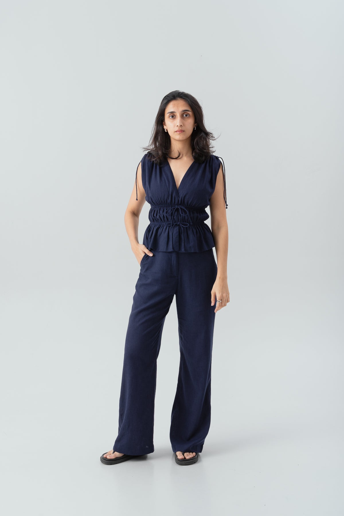 Noa Pants-Navy