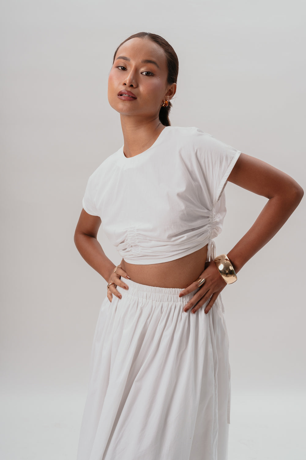 Lea Top- White