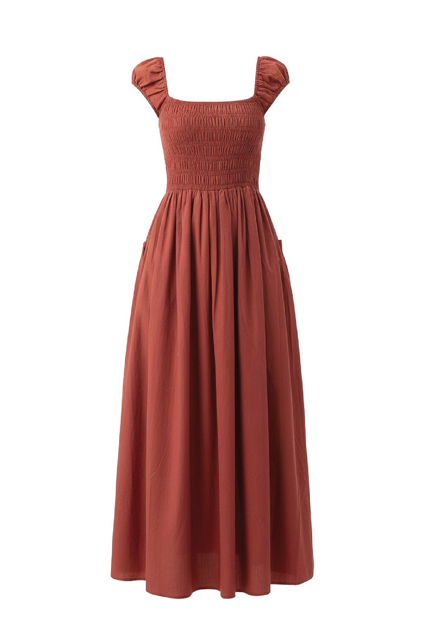 Ana Dress -Red