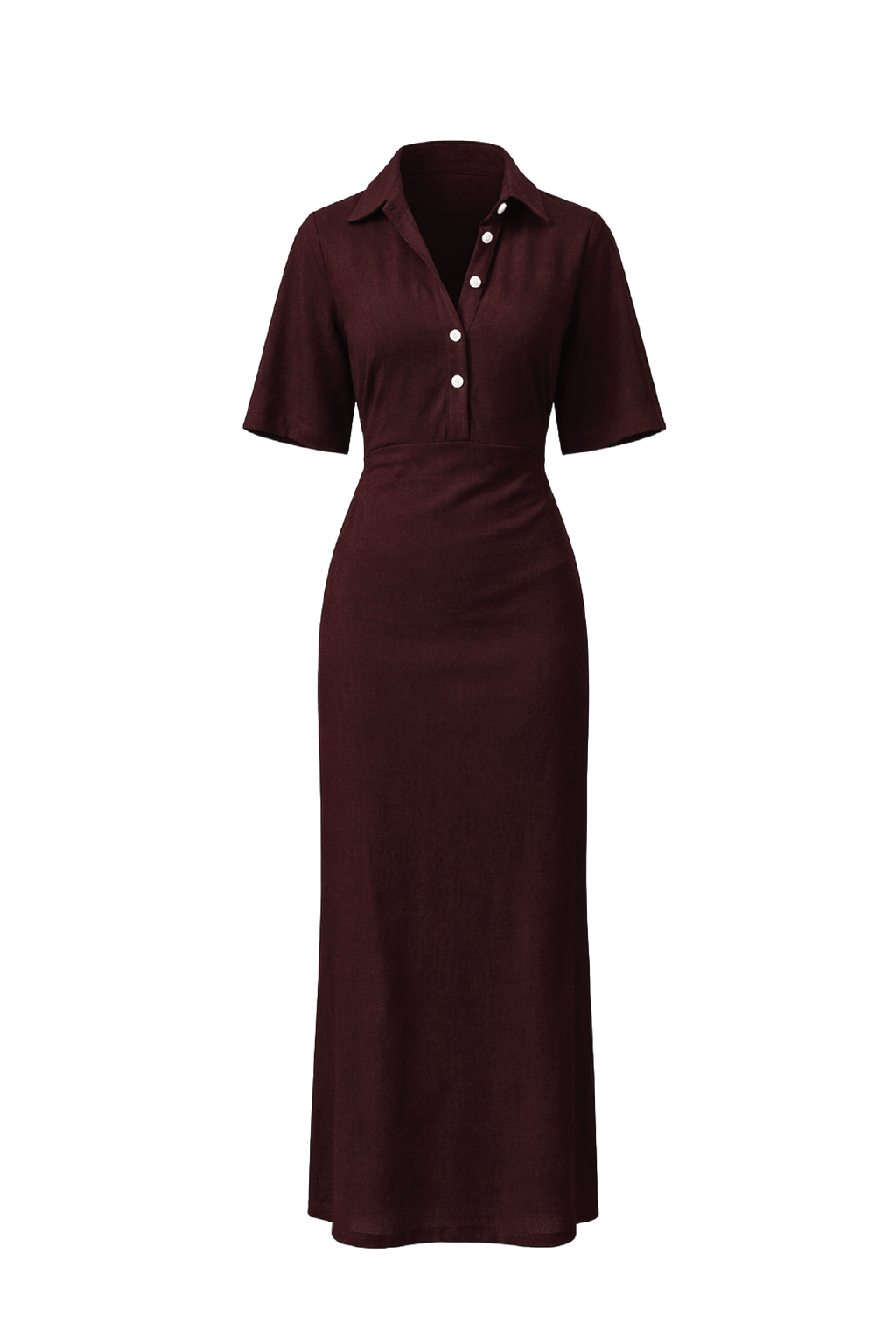 Chloe Dress- Maroon
