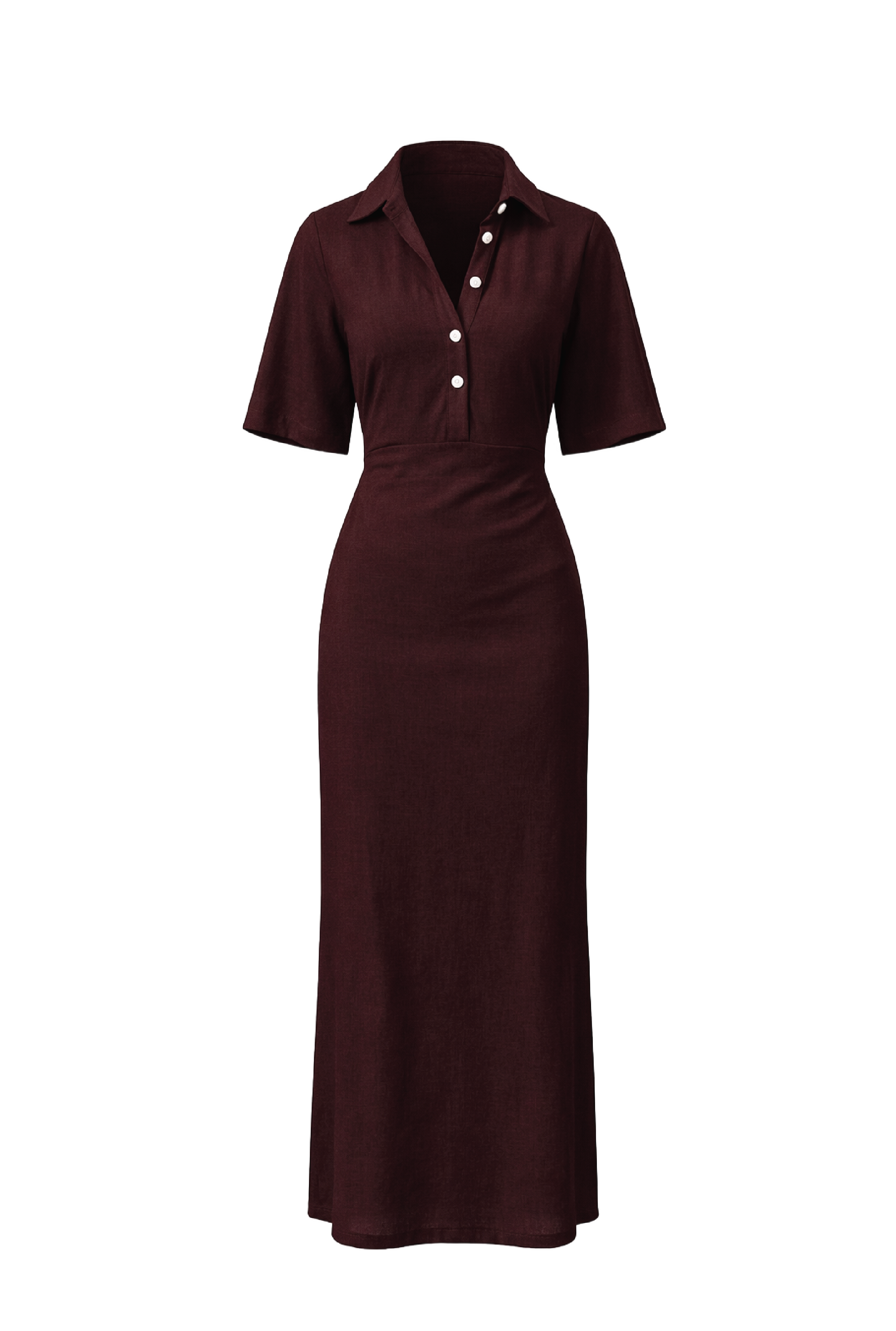 Chloe Dress- Maroon