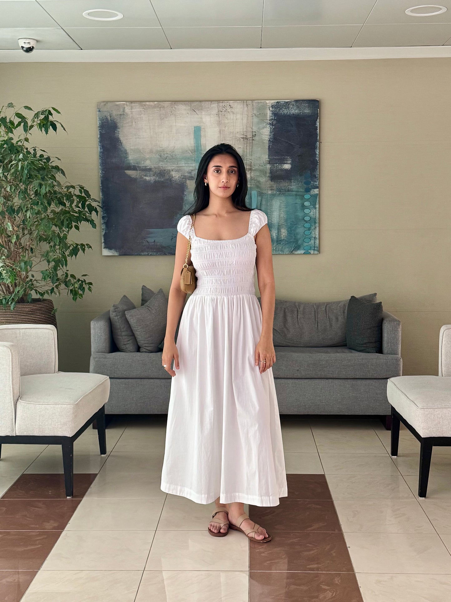 Ana Dress- White