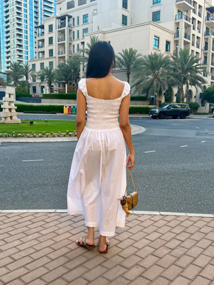 Ana Dress- White