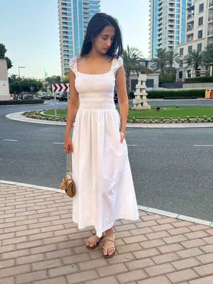 Ana Dress- White