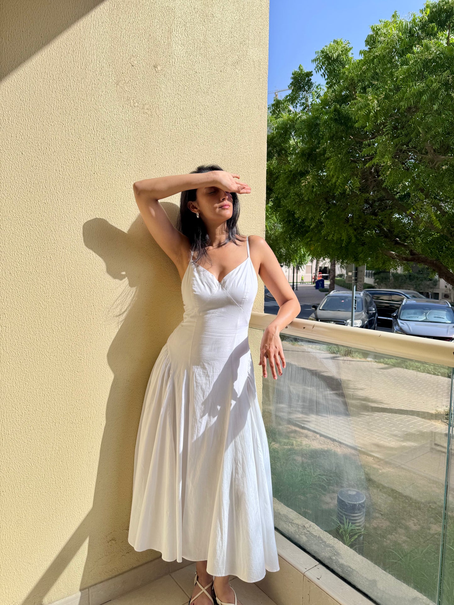 Isabella Dress- White