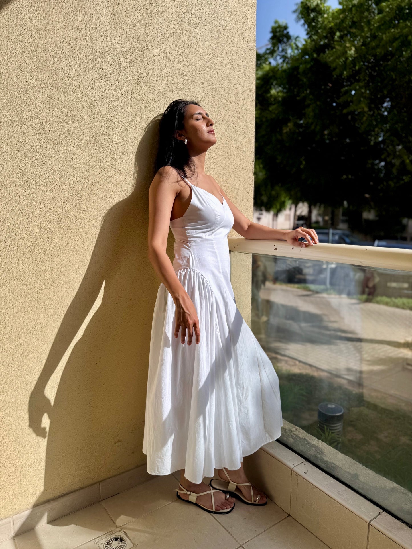 Isabella Dress- White