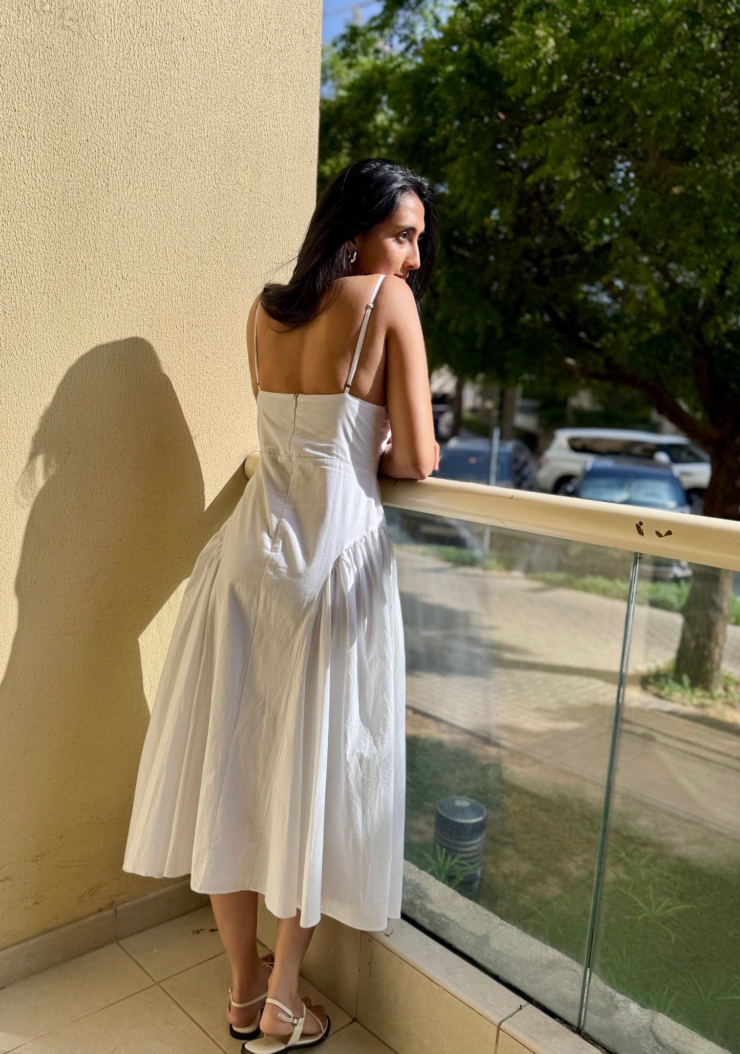 Isabella Dress- White