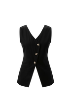 Esme Vest- Black