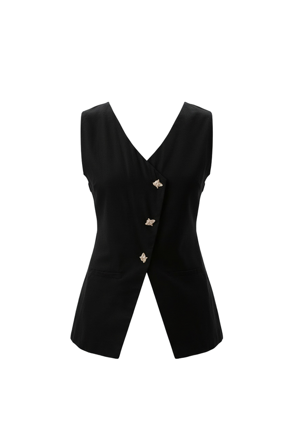 Esme Vest- Black