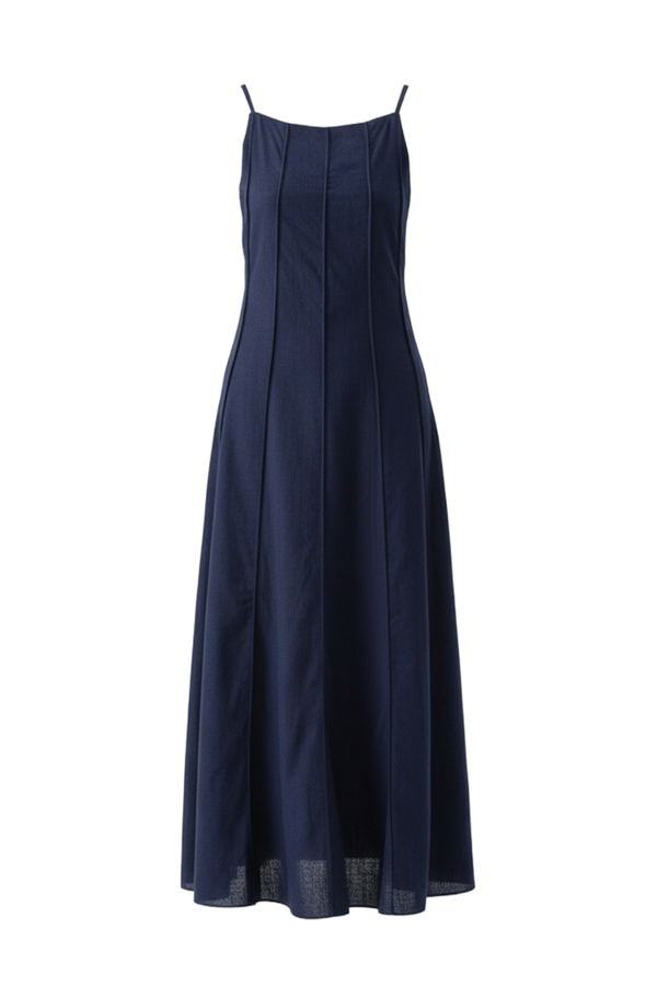Rose Dress- Navy