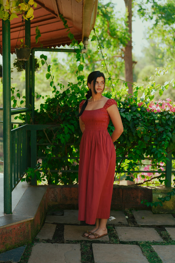 Ana Dress -Red