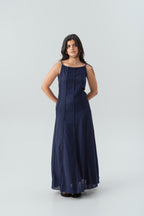 Rose Dress- Navy