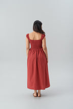 Ana Dress -Red