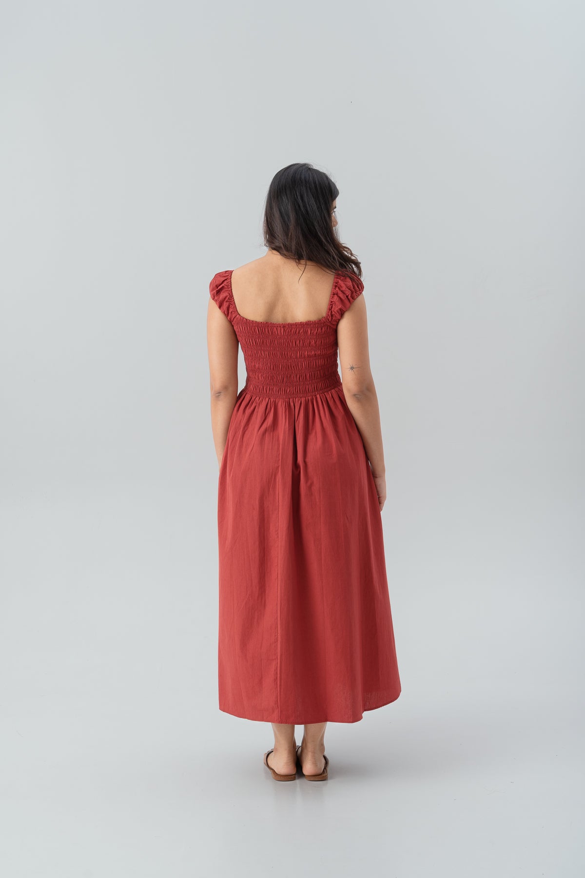 Ana Dress -Red