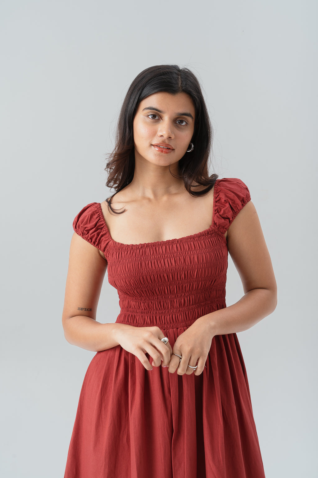 Ana Dress -Red