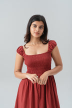 Ana Dress -Red