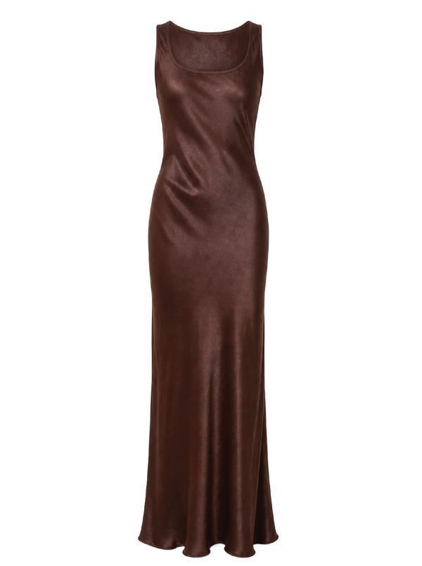 Veronica Dress- Brown