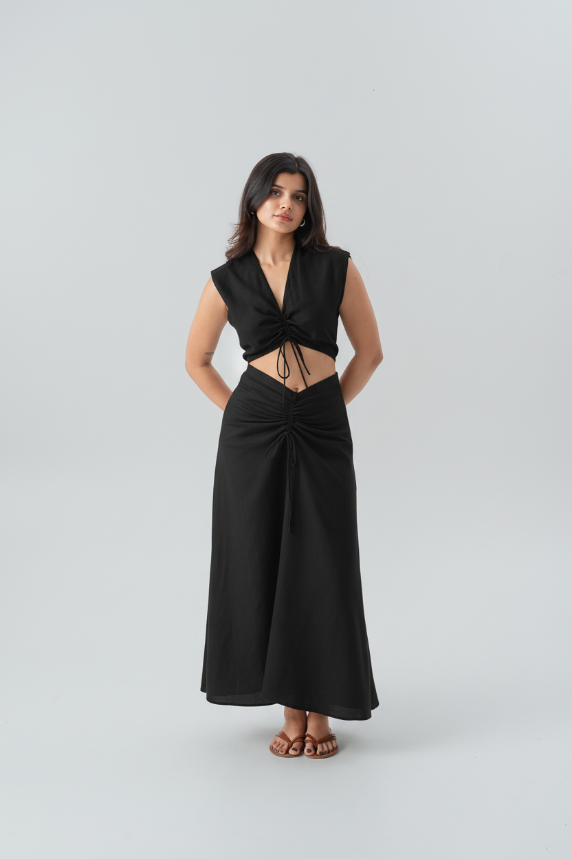 Rue Top-Black