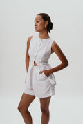 Celine Shorts-White