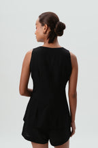 Esme Vest- Black