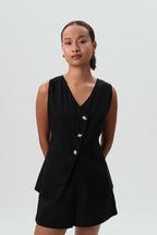 Esme Vest- Black