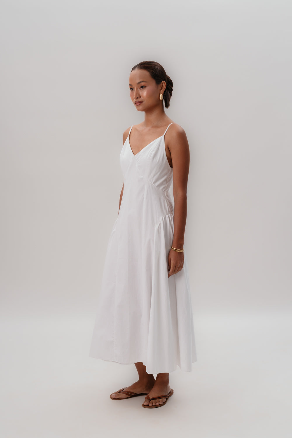 Isabella Dress- White