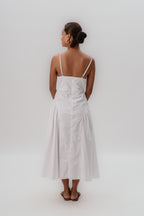 Isabella Dress- White