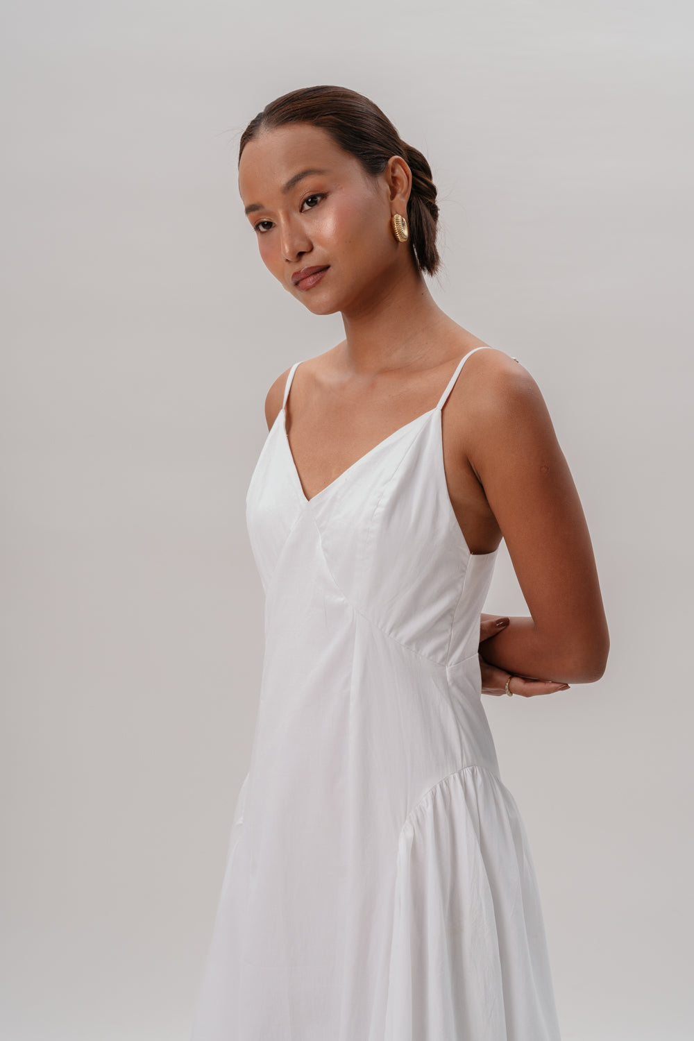 Isabella Dress- White
