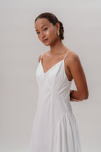 Isabella Dress- White