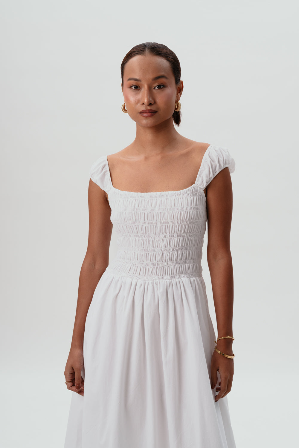 Ana Dress- White
