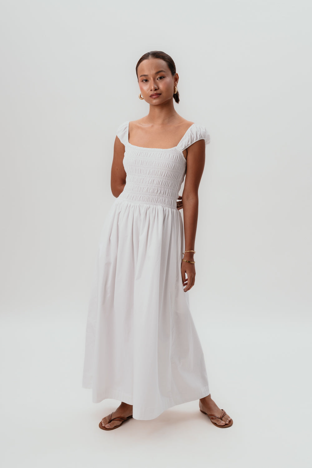 Ana Dress- White