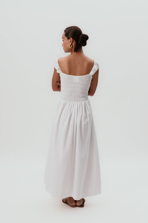 Ana Dress- White