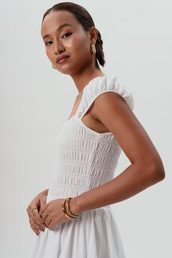 Ana Dress- White