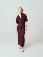 Chloe Dress- Maroon