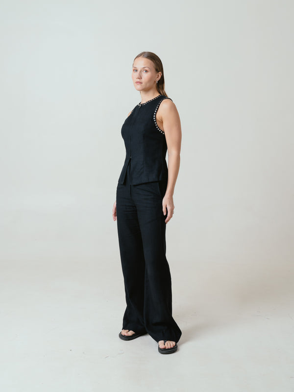 Freya Top- Black