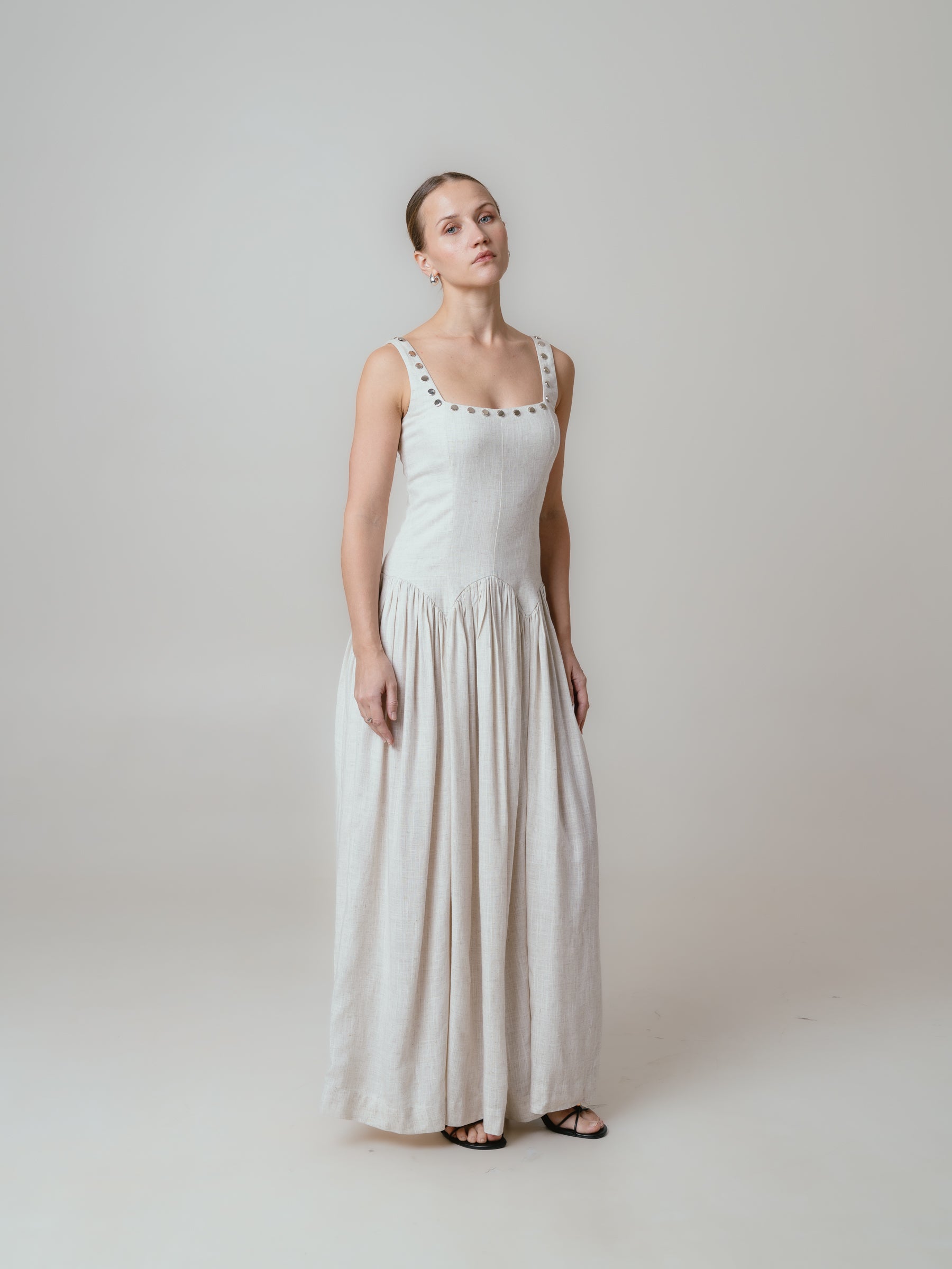 Ava Dress-Ivory