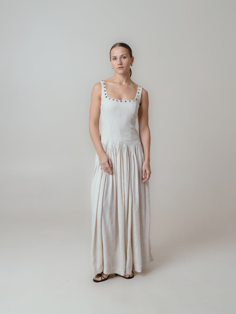 Ava Dress-Ivory
