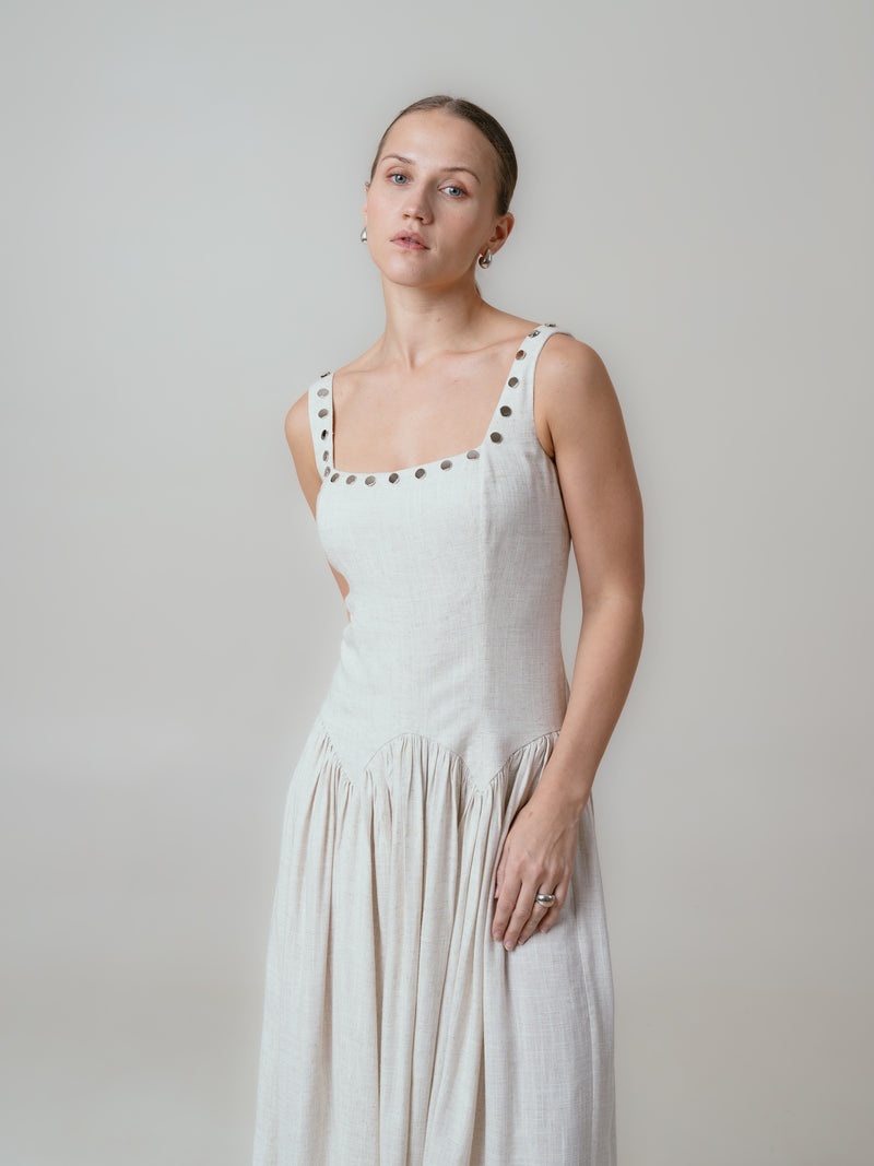 Ava Dress-Ivory