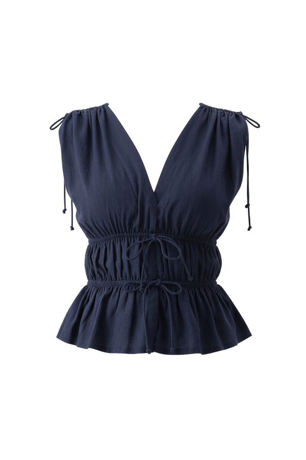 Noa Top- Navy